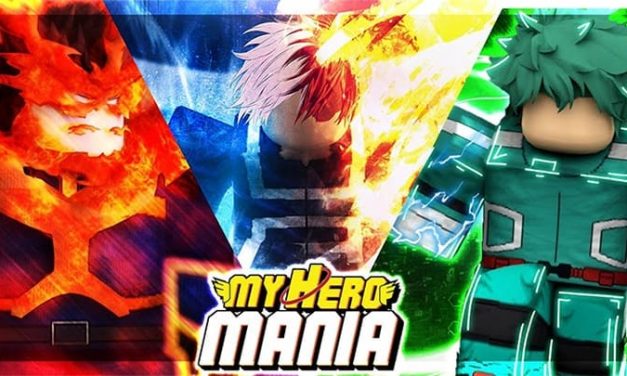 Code My Hero Mania Mới Nhất 2024 – Nhập Codes Game Roblox
