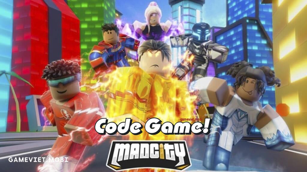 Code Mad City Mới Nhất 2023 – Nhập Codes Game Roblox