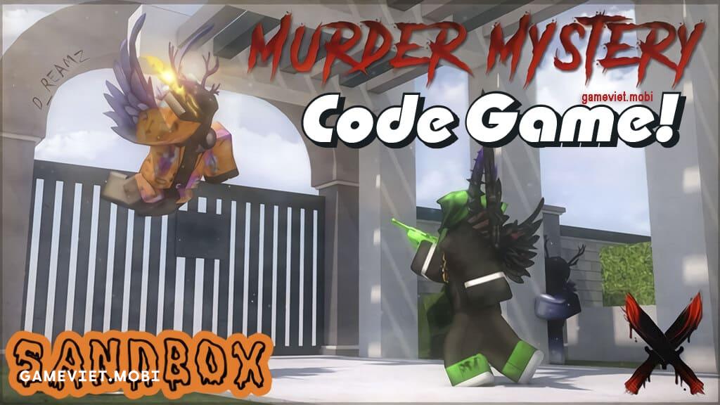 Code Murder Mystery X Mới Nhất 2023 – Nhập Codes Game Roblox