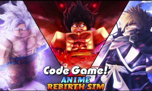 Code Anime Rebirth Simulator Mới Nhất 2023 – Nhập Codes Game Roblox