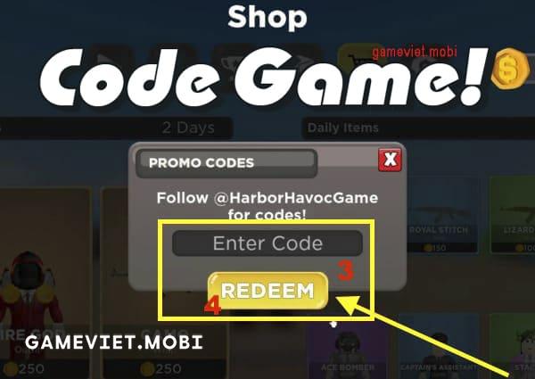 Code-Harbor-Havoc-Nhap-GiftCode-codes-Roblox-gameviet.mobi-5