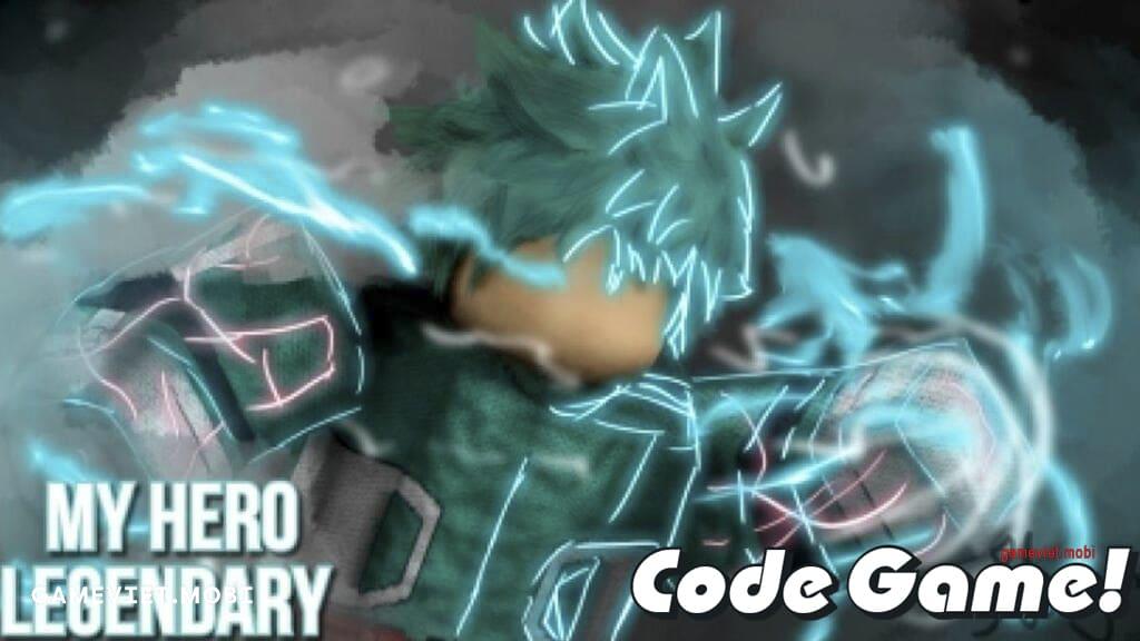 Code My Hero Legendary Mới Nhất 2023 – Nhập Codes Game Roblox