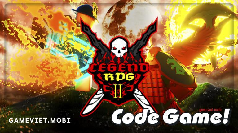Code Legend RPG 2 Mới Nhất 2024 – Nhập Codes Game Roblox