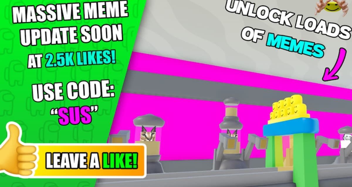 Code Meme Tycoon Mới Nhất 2023 – Nhập Codes Game Roblox